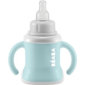 Поїльник-непроливайка дитячий Beaba Ellipse 3 in 1 Evoluclip Training Cup Airy New (913473)