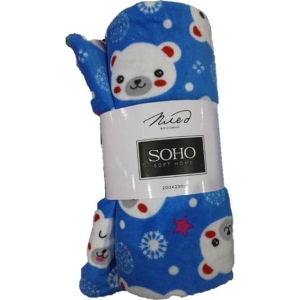 Плед двоспальний SOHO 200x230 см Bear Face (1104К)
