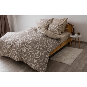 Комплект постільної білизни ТЕП Soft dreams Beige and White (2-03860_25169)