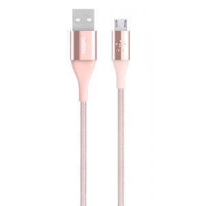 Кабель Belkin DuraTek Mixit USB-A - MicroUSB Rose Gold 1.2m (F2CU051BT04-C00)