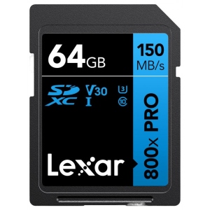 Карта пам'яті Lexar SDXC 64GB UHS-I (LSD0800P064G-BNNNG)