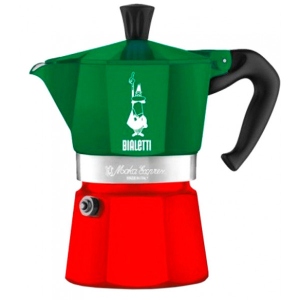 Кавоварка гейзерна Bialetti Moka Express Italia 180 мл (0005322)