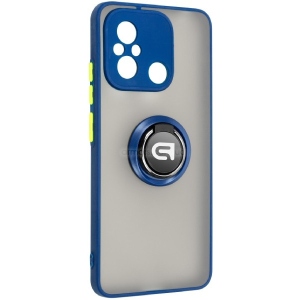 Чохол для смартфону Armorstandart Frosted Matte Ring for Xiaomi Redmi 12C Navy Blue (ARM68372)