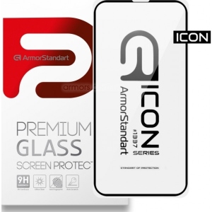 Захисне скло для смартфона Armorstandart Icon 3D for Apple iPhone 13 Pro/13 Black (ARM60001)