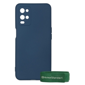 Чохол для смартфону Armorstandart ICON Case for OPPO A54 4G Dark Blue + Органайзер cactus (ARM59827) купити в Києві