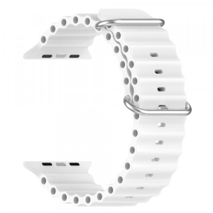 Ремінець для смарт-годинника Armorstandart Ocean Band for Apple Watch All Series 38/40/41mm White (ARM74242)