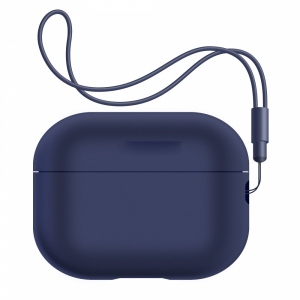 Чохол для навушників Armorstandart Silicone Case with straps for Apple Airpods Pro 2 Dark Blue (ARM68609)