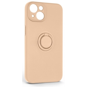 Чохол для смартфону Armorstandart Icon Ring for Apple iPhone 14 Pink Sand (ARM68688)