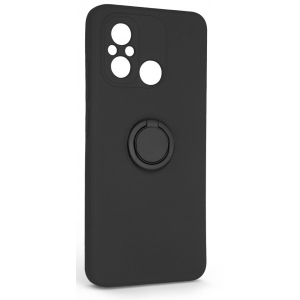Чохол для смартфону Armorstandart Icon Ring for Xiaomi Redmi 12C Black (ARM68791)