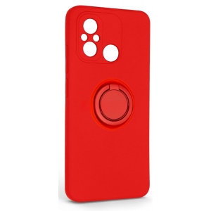 Чохол для смартфону Armorstandart Icon Ring for Xiaomi Redmi 12C Red (ARM68792)