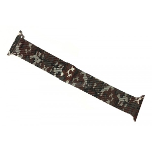 Ремінець для смарт-годинника Armorstandart Milanese Loop for Apple Watch All Series 42/44/45/49mm Military Brown (ARM52956)