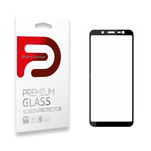 Захисне скло для смартфону Armorstandart Full Glue для Samsung J8 2018 (J810) Black (ARM52174-GFG-BK)