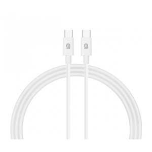 Кабель синхронізації даних Armorstandart ABMM093L USB-C to USB-C Cable 1.2m White (ARM64300)