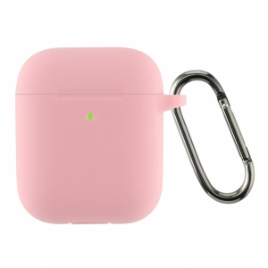 Чохол для навушників Armorstandart Ultrathin Silicone Case With Hook for Apple AirPods 2 Pink (ARM59688)
