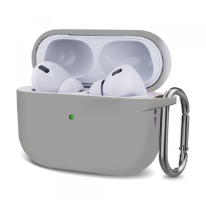 Чохол для навушників Armorstandart Hang Case for Apple AirPods Pro 2 Light Grey (ARM68587)