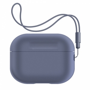 Чохол для навушників Armorstandart Silicone Case with straps for Apple Airpods Pro 2 Dark Purple (ARM68611)