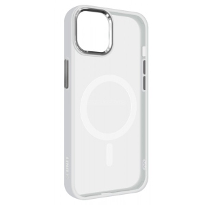 Чохол для смартфону Armorstandart Unit MagSafe for Apple iPhone 14 Matte Clear Silver (ARM70462)
