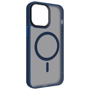 Чохол для смартфону Armorstandart Uniq Magsafe for Apple iPhone 14 Pro Max Dark Blue (ARM75303)