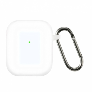 Чохол для навушників Armorstandart Ultrathin Silicone Case With Hook for Apple AirPods 2 Transparent (ARM59694)