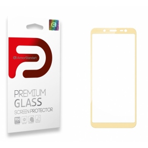 Захисне скло для смартфону Armorstandart Full Glue для Samsung J8 2018 (J810) Gold (ARM52175-GFG-GL)