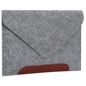 Чохол для ноутбука Gmakin for MacBook Air/Pro 13.3 Grey/Brown (GM10)