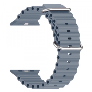 Ремінець для смарт-годинника Armorstandart Ocean Band for Apple Watch All Series 38/40/41mm Stone Lotus Blue (ARM74236)