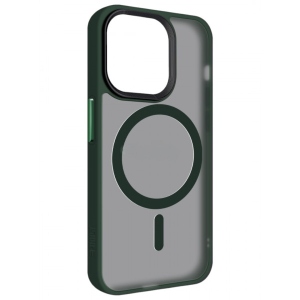 Чохол для смартфону
 Armorstandart Uniq Magsafe for Apple iPhone 13 Pro Dark Green (ARM75327)