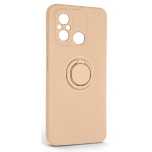 Чохол для смартфону Armorstandart Icon Ring for Xiaomi Redmi 12C Pink Sand (ARM68794)