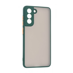Чохол для смартфону Armorstandart Frosted Matte for Samsung S21 FE Dark Green (ARM70487)