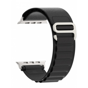 Ремінець для смарт-годинника Armorstandart Alpina Band for Apple Watch Ultra 49mm Black (ARM65019)
