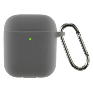 Чохол для навушників Armorstandart Ultrathin Silicone Case With Hook for Apple AirPods 2 Advanced Ash (ARM59677)