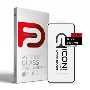 Захисне скло для смартфону Armorstandart Icon for Xiaomi Poco F5 Pro Black (ARM68095)
