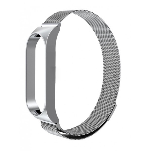 Ремінець для фітнес-браслету Armorstandart Milanese Magnetic Band for Xiaomi Mi Band 7 Silver (ARM67849)