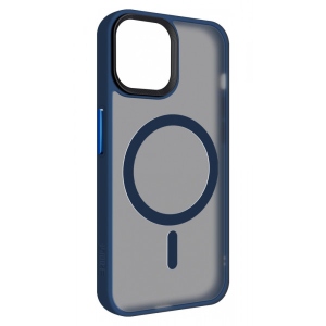 Чохол для смартфону Armorstandart Uniq Magsafe for Apple iPhone 13 Dark Blue (ARM75307)
