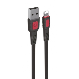 Кабель синхронізації даних Armorstandart AR15 USB - Lightning, 2.4А, 1 m Black (ARM59537)