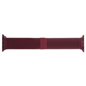 Ремінець для смарт-годинника Armorstandart Milanese Loop Band for Apple Watch All Series 38/40/41mm Burgundy (ARM55255) замовити в Україні