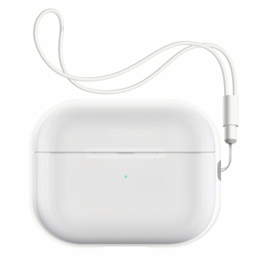 Чохол для навушників Armorstandart Silicone Case with straps for Apple Airpods Pro 2 Transparent (ARM68617)