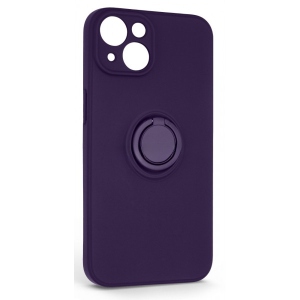 Чохол для смартфону Armorstandart Icon Ring for Apple iPhone 14 Dark Purple (ARM68690)