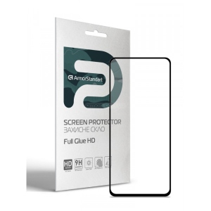 Захисне скло для смартфону Armorstandart Full Glue HD for TECNO Pova (LD7) Black (ARM65106)