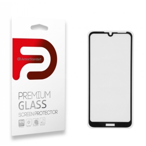 Захисне скло для смартфону Armorstandart Full Glue for Huawei Y6s 2019 Black (ARM56465-GFG-BK)
