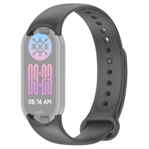 Ремінець для фітнес-браслету Armorstandart for Xiaomi Mi Band 8 Platinum Gray (ARM68025)