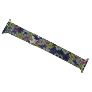 Ремінець для смарт-годинника Armorstandart Milanese Loop for Apple Watch All Series 42/44/45/49mm Flower Daisy (ARM52966)