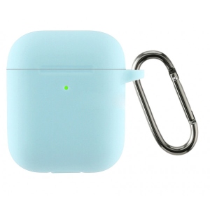 Чохол для навушників Armorstandart Ultrathin Silicone Case With Hook for Apple AirPods 2 Sky Blue (ARM59692)