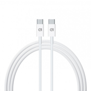 Кабель синхронізації даних Armorstandart ABMM093 USB-C to USB-C Cable 1m White (ARM63471)
