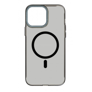 Чохол для смартфону Armorstandart Y23 MagSafe for Apple iPhone 14 Transparent Black (ARM68330)