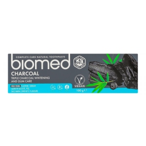 Зубна паста BioMed Charcoal 100 г (3800023406820)