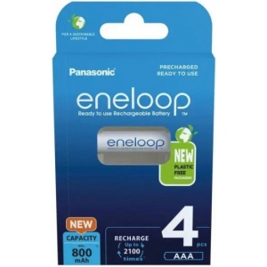Акумулятор тип AAA Panasonic Eneloop NI-MH  AAA 800 мАг 4 шт. (BK-4MCDE/4BE)