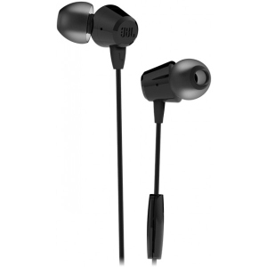 Навушники вкладиші дротові JBL JBLC50HIBLK