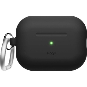 Чохол для навушників Elago Silicone Hang Case Black for Airpods Pro 2nd Gen (EAPP2SC-ORHA-BK)
