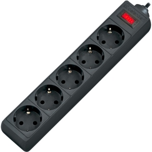 Мережевий фільтр Defender ES 3m 5р Black (994850)